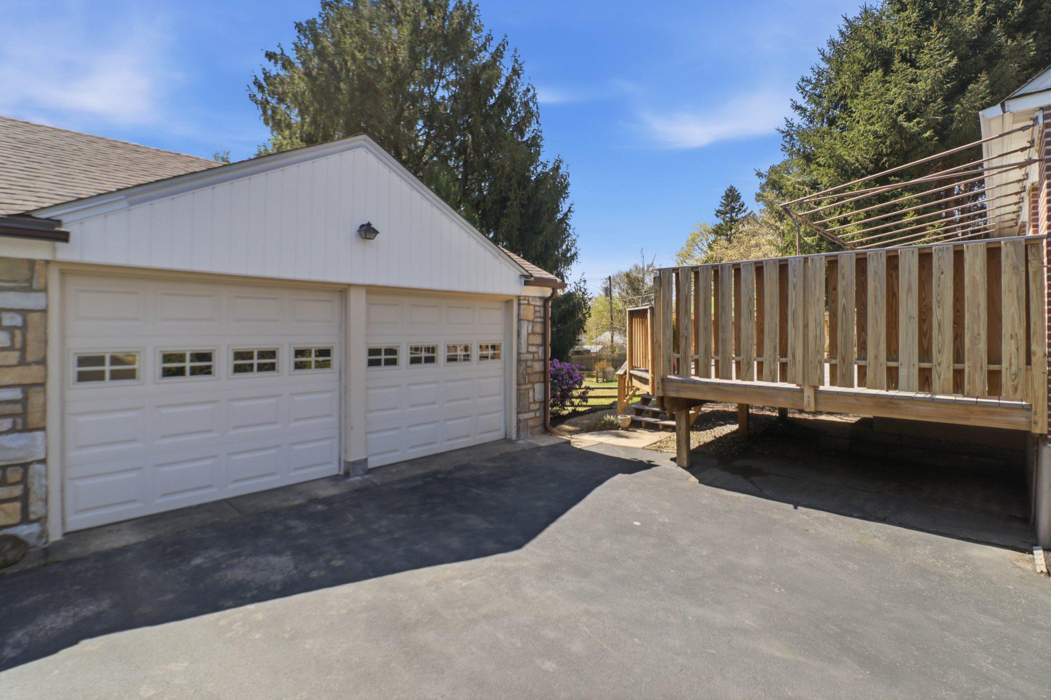 348 Valley View Road Springfield, PA 19064 - Photo 23 of 32 Over Sized 2 Car Garage
