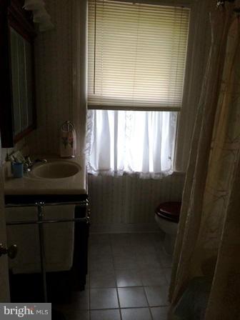602 Brookwood Road Baltimore, MD 21229 - Photo 7 of 7 a bathroom with a sink a mirror and a window