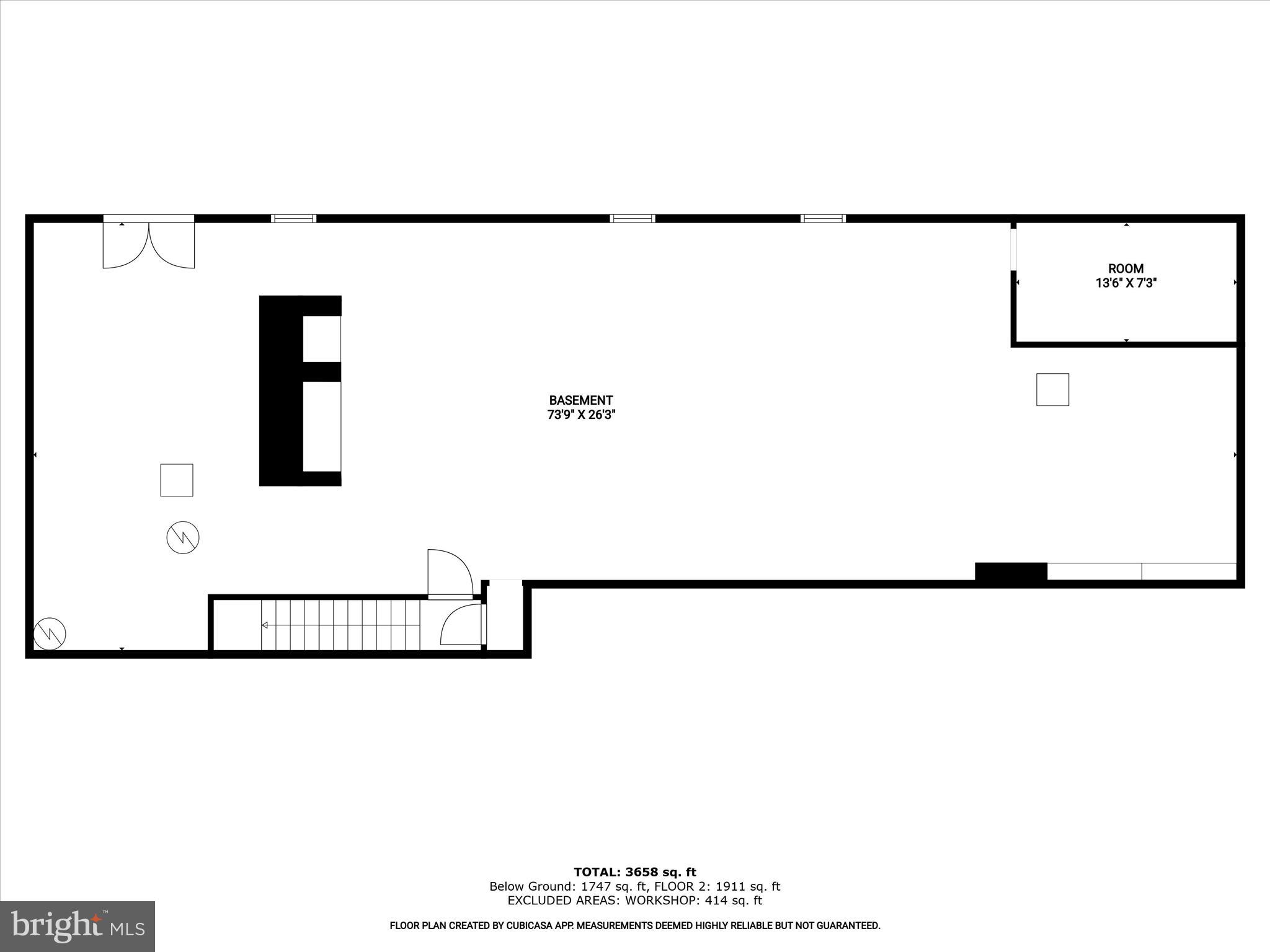 507 Danmarth Road Sykesville, MD 21784 - Photo 30 of 33 Lower Level Floorplan
