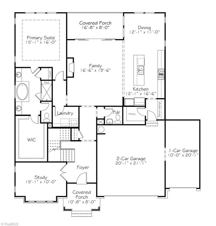 7689 Elizabeth Drive Oak Ridge, NC 27310 - Photo 2 of 48 1st Floor