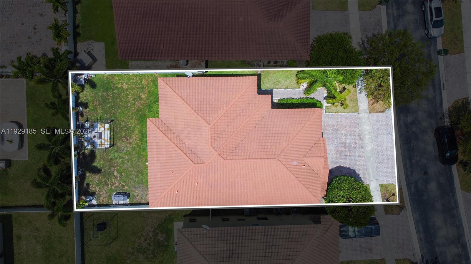 1156 Northeast 37th Place Homestead, FL 33033 - Photo 32 of 35 an aerial view of a house