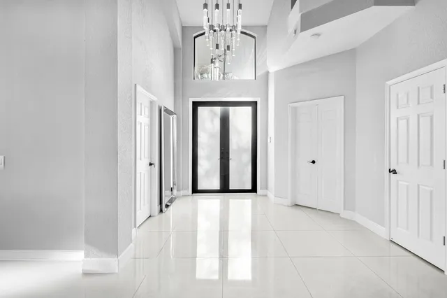 en view interior of a house with hallway