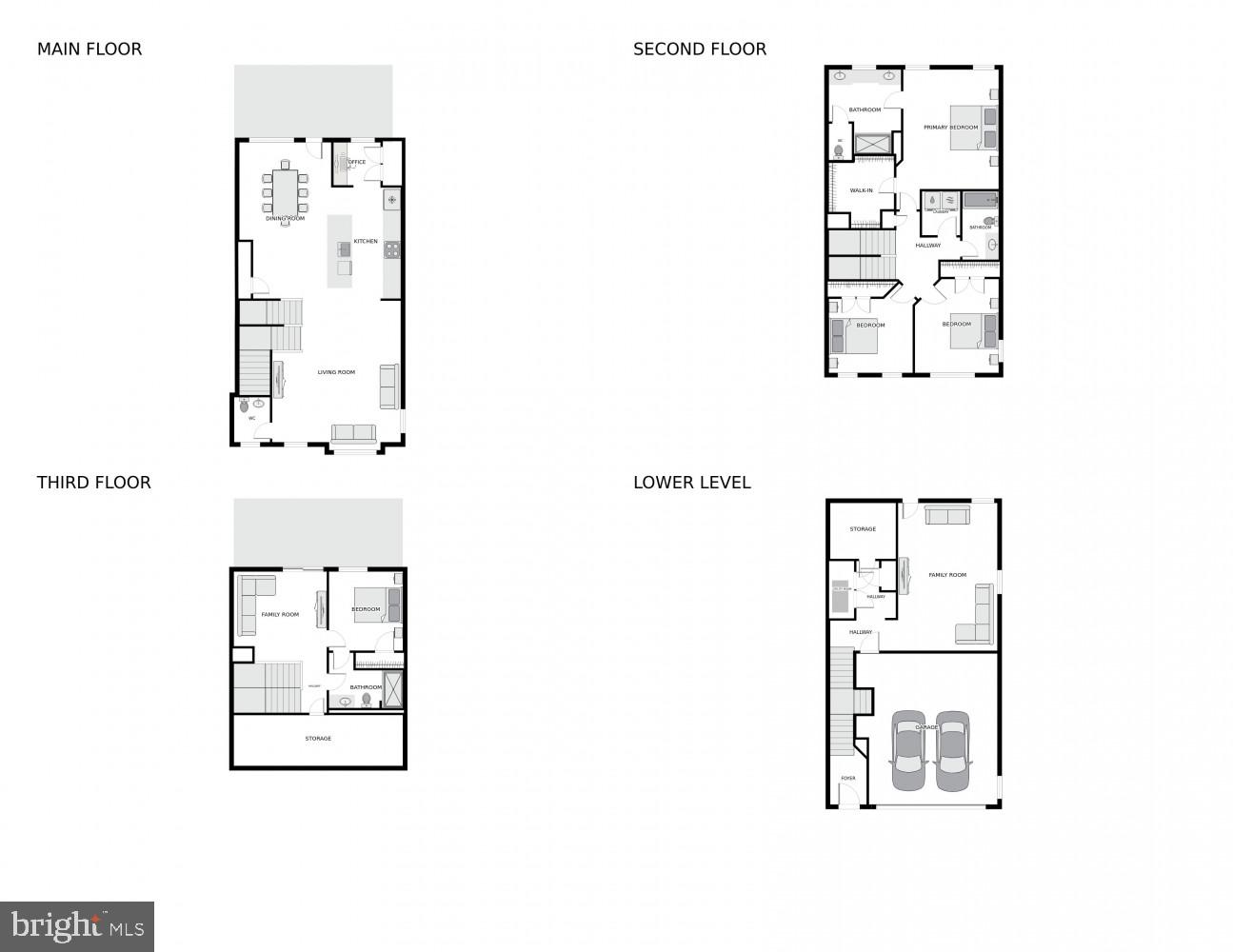 14963 Ring House Road, Unit D Brandywine, MD 20613 - Photo 32 of 36 3,633 TOTAL SQUARE FEET ON ALL FOUR LEVELS