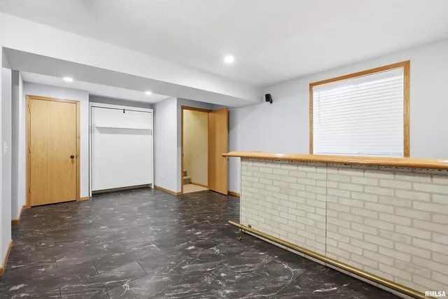 a view of empty room