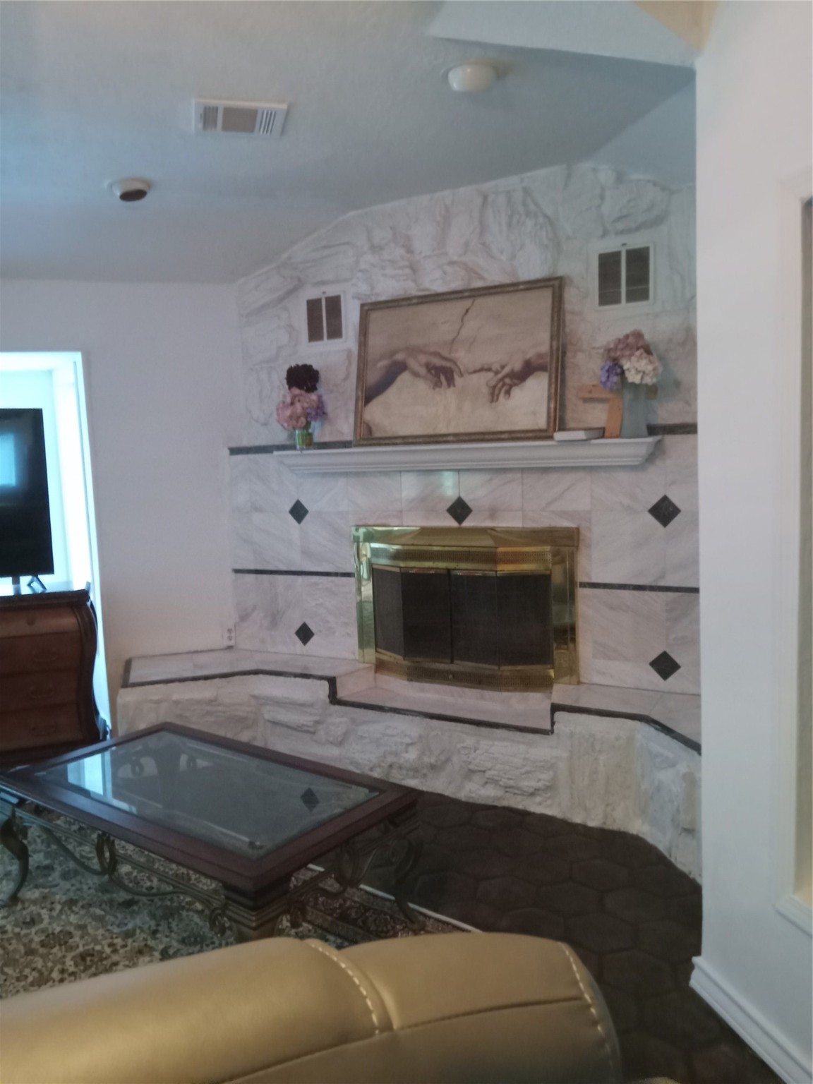 15910 Hartman Road Magnolia, TX 77355 - Photo 24 of 25 a kitchen with a stove and a microwave