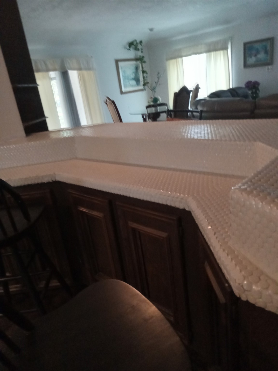 15910 Hartman Road Magnolia, TX 77355 - Photo 4 of 25 a kitchen with a sink and cabinets