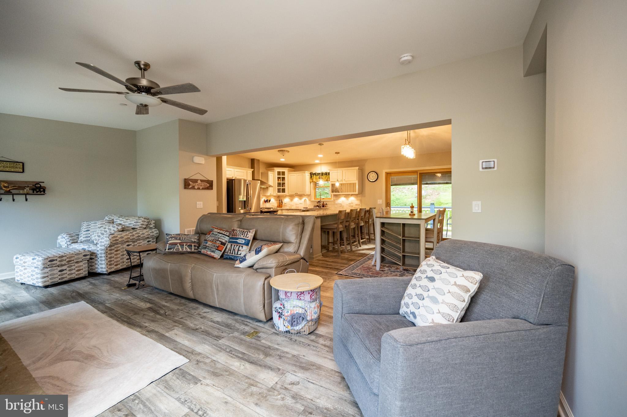 1488 Marsh Hill Road McHenry, MD 21541 - Photo 17 of 64 a living room with furniture and a large window