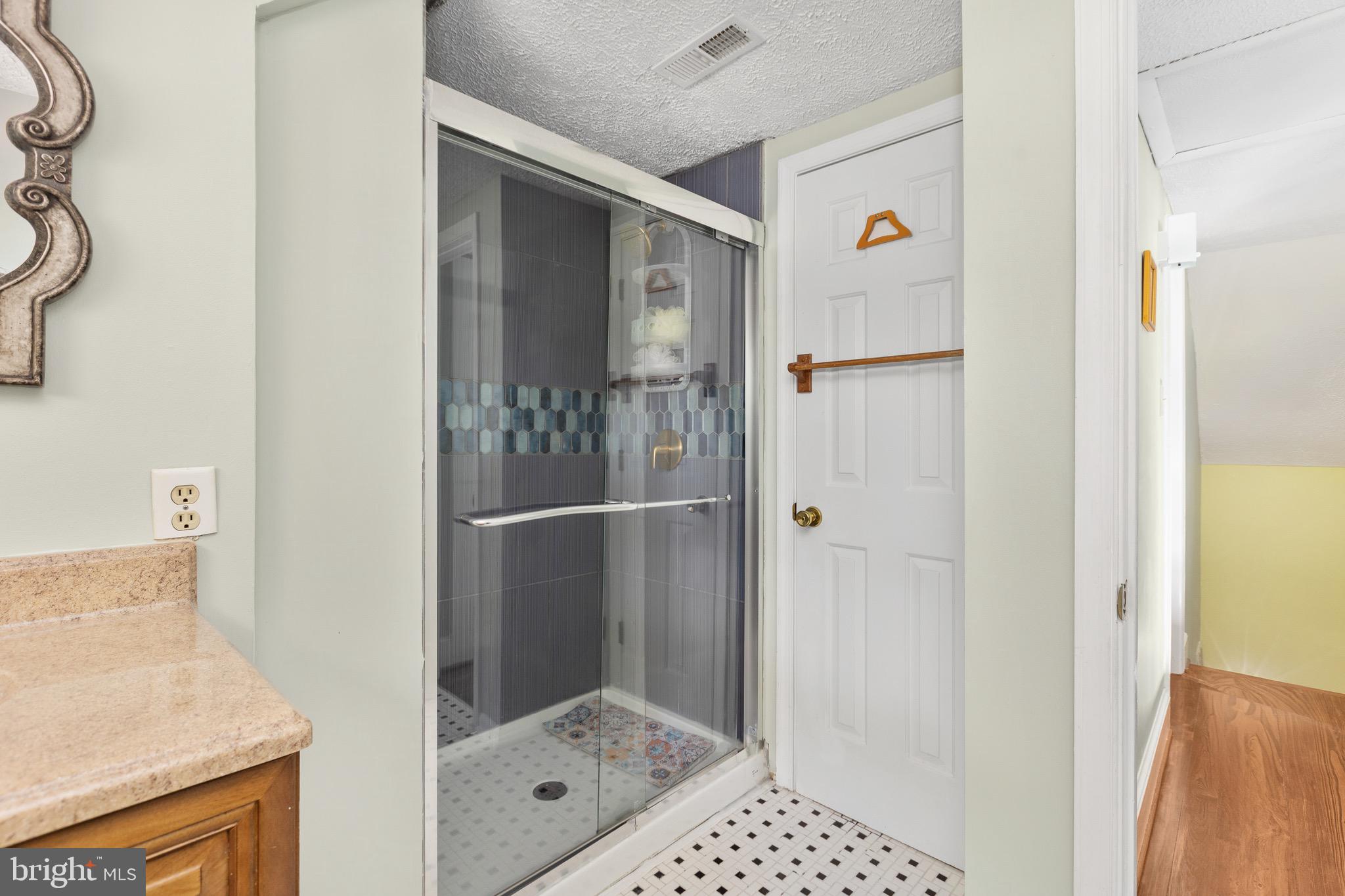 20947 Ridge Road Colonial Beach, VA 22443 - Photo 35 of 65 Walk-In Shower Upstairs