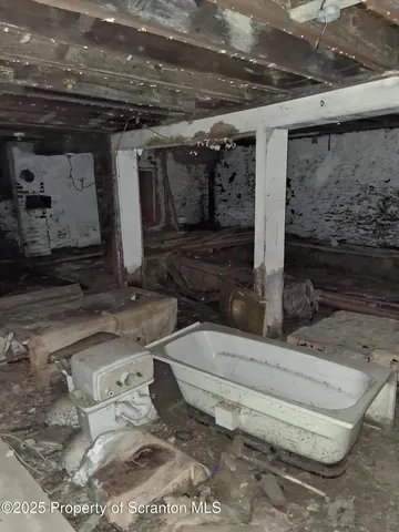 a view of parking garage