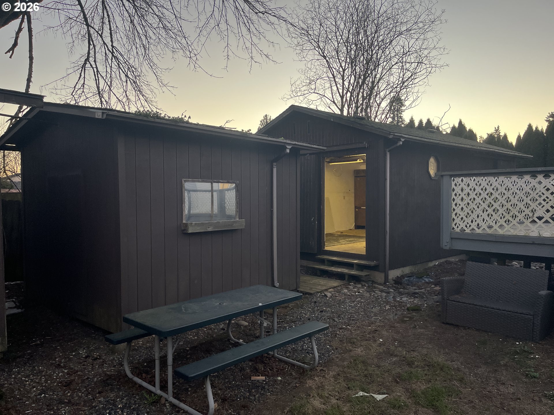 1918 Southeast 6th Avenue Camas, WA 98607 - Photo 10 of 17 a backyard of a house with wooden fence