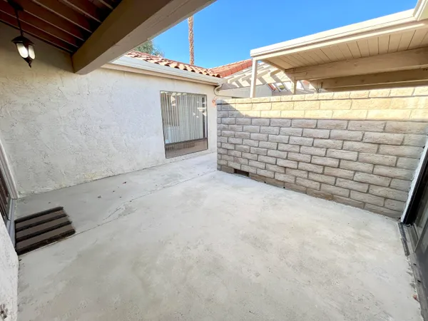 a view of outdoor space and deck