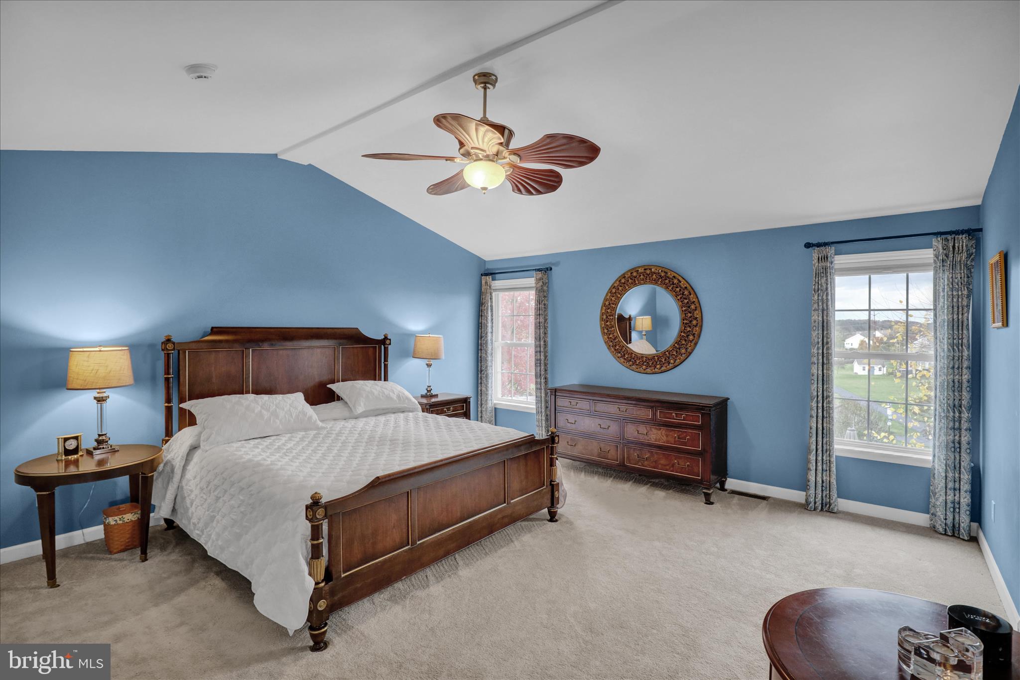 35 Pacific Avenue Sinking Spring, PA 19608 - Photo 33 of 63 a bedroom with a bed and a chandelier