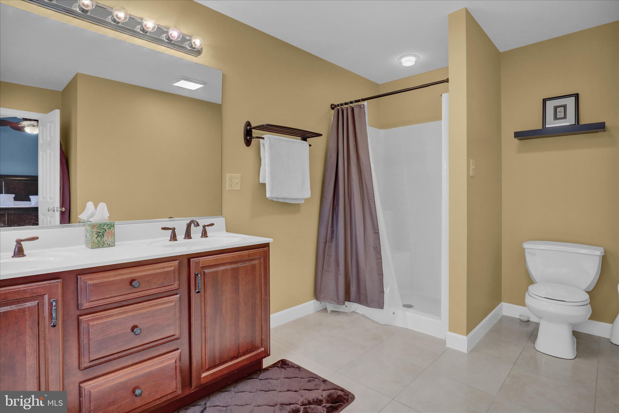 35 Pacific Avenue Sinking Spring, PA 19608 - Photo 37 of 63 a bathroom with a granite countertop sink toilet and shower