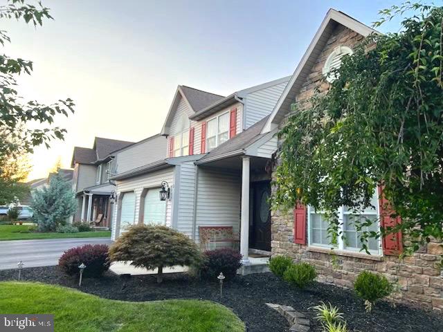 35 Pacific Avenue Sinking Spring, PA 19608 - Photo 63 of 63 a front view of a house with a garden