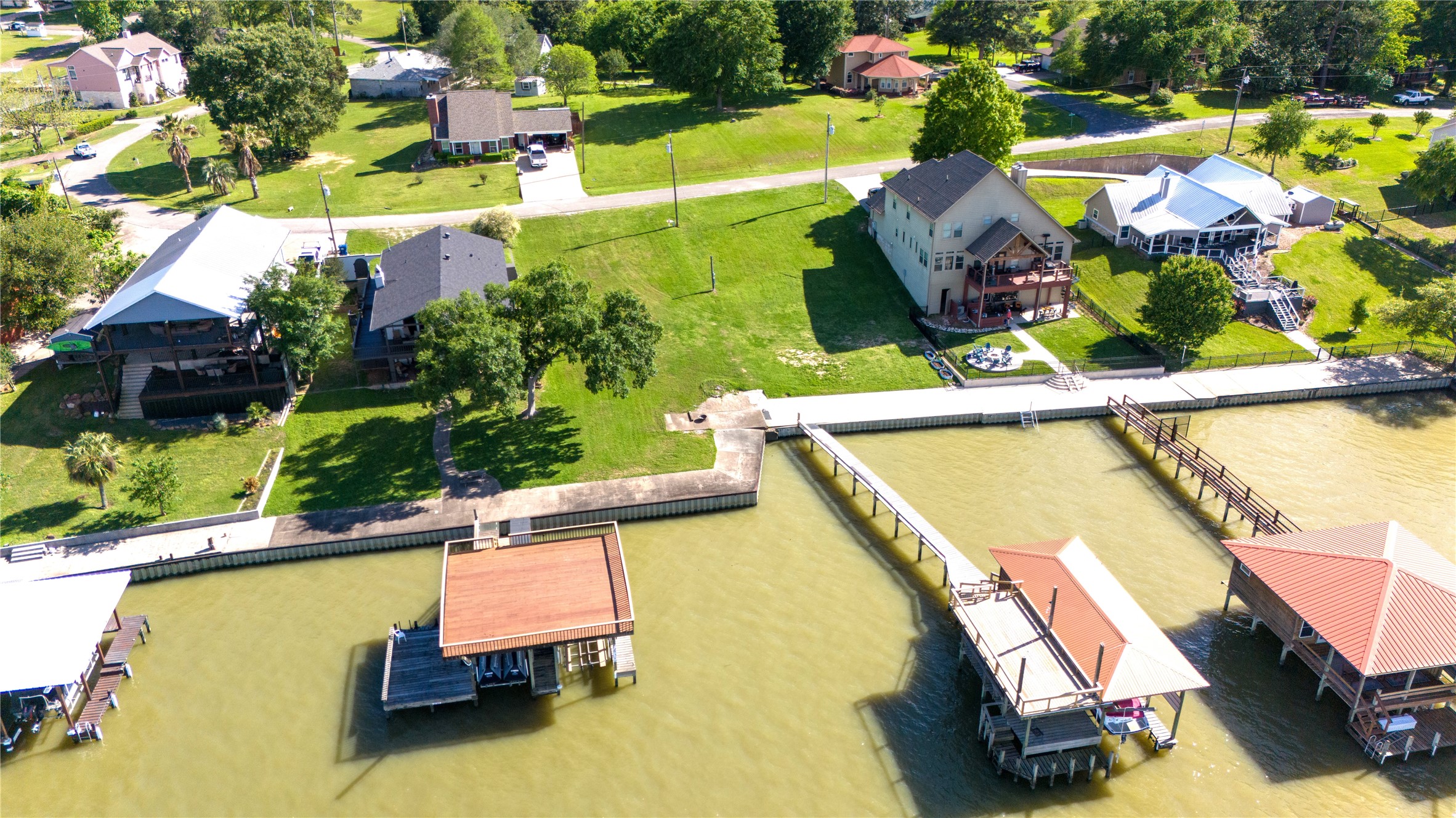 Tbd Lakeview Dr Loop Coldspring, TX 77331 - Photo 6 of 13 an aerial view of a house with a swimming pool
