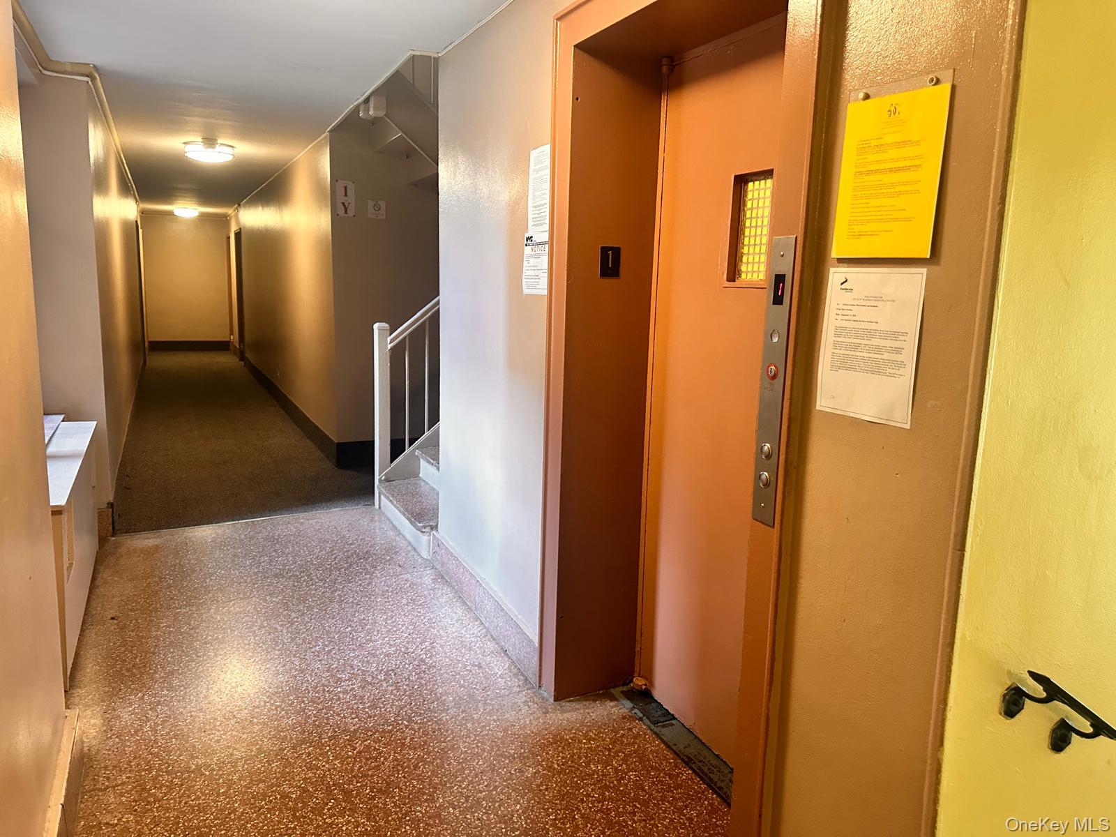 150-11 72nd Road, Unit 6F Queens, NY 11367 - Photo 9 of 31 a view of a hallway with two windows