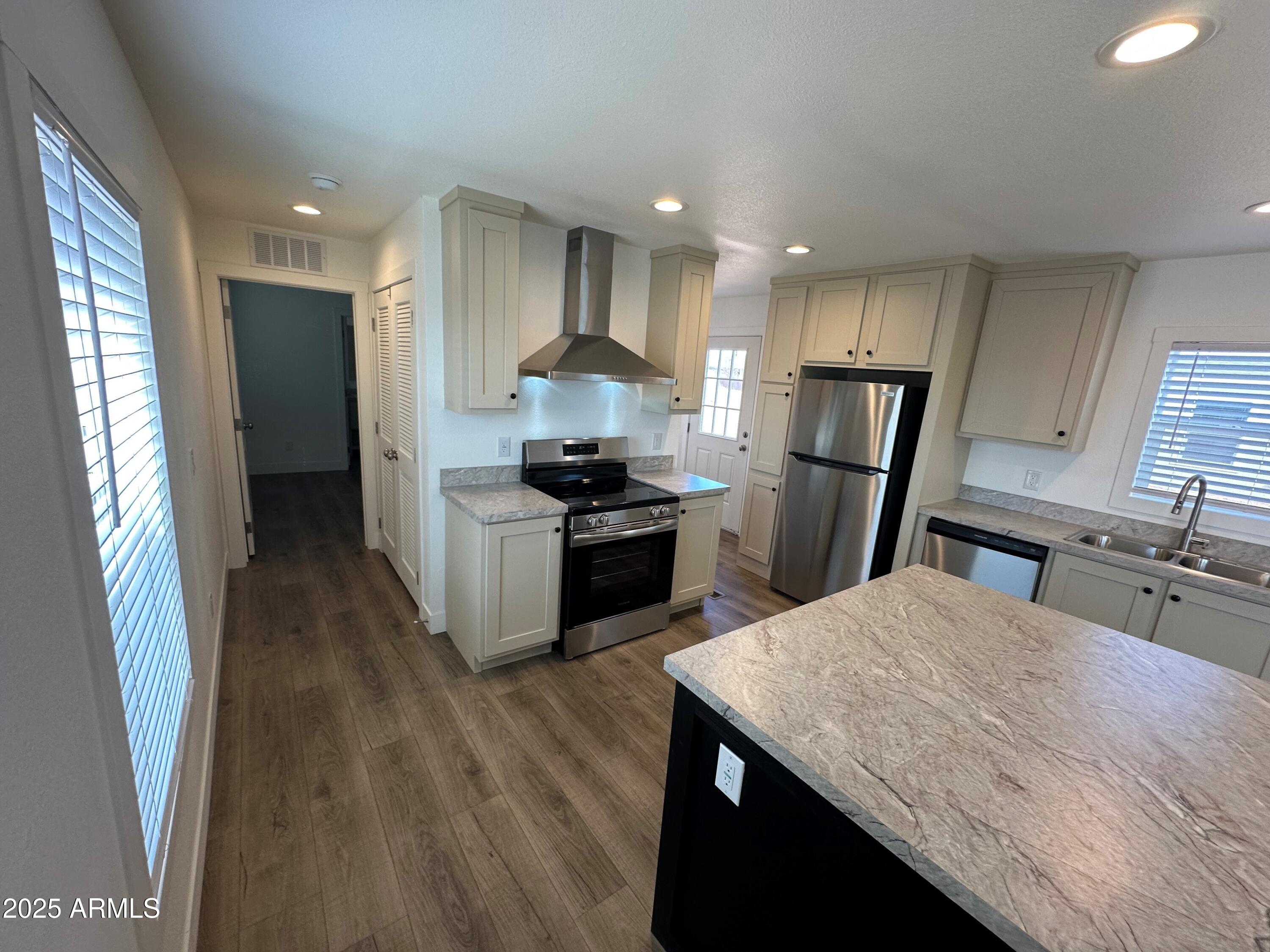 Kitchen Cabs hall view