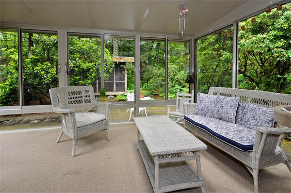 37 Oak Hill Road Wayland, MA 01778 - Photo 10 of 22 a outdoor living space with furniture and garden view