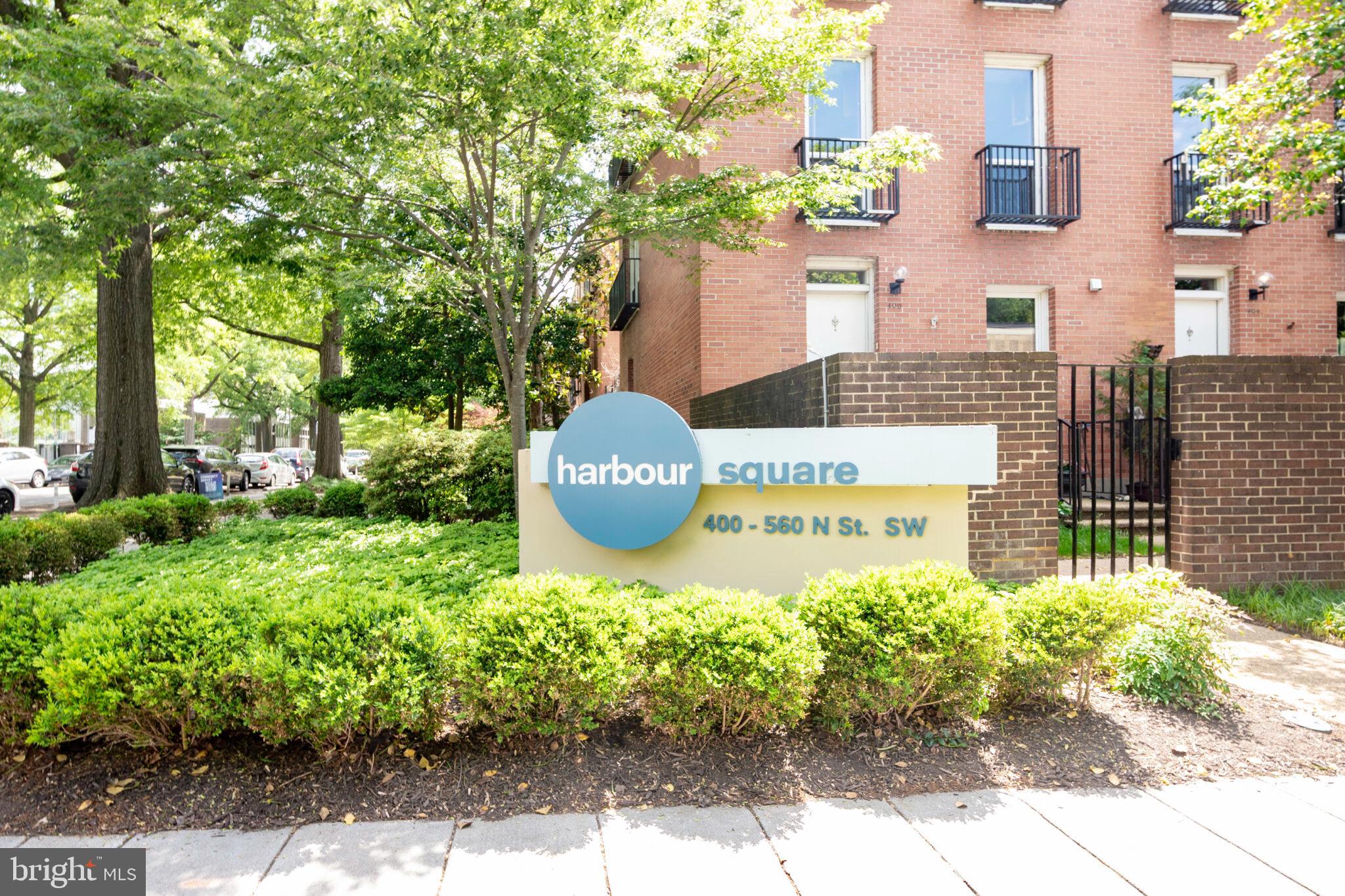 1309 4th Street Southwest, Unit TH9 Washington, DC 20024 - Photo 46 of 63 a sign on the side of a building