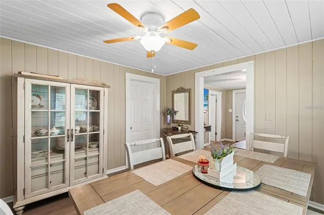 a living room with furniture and window