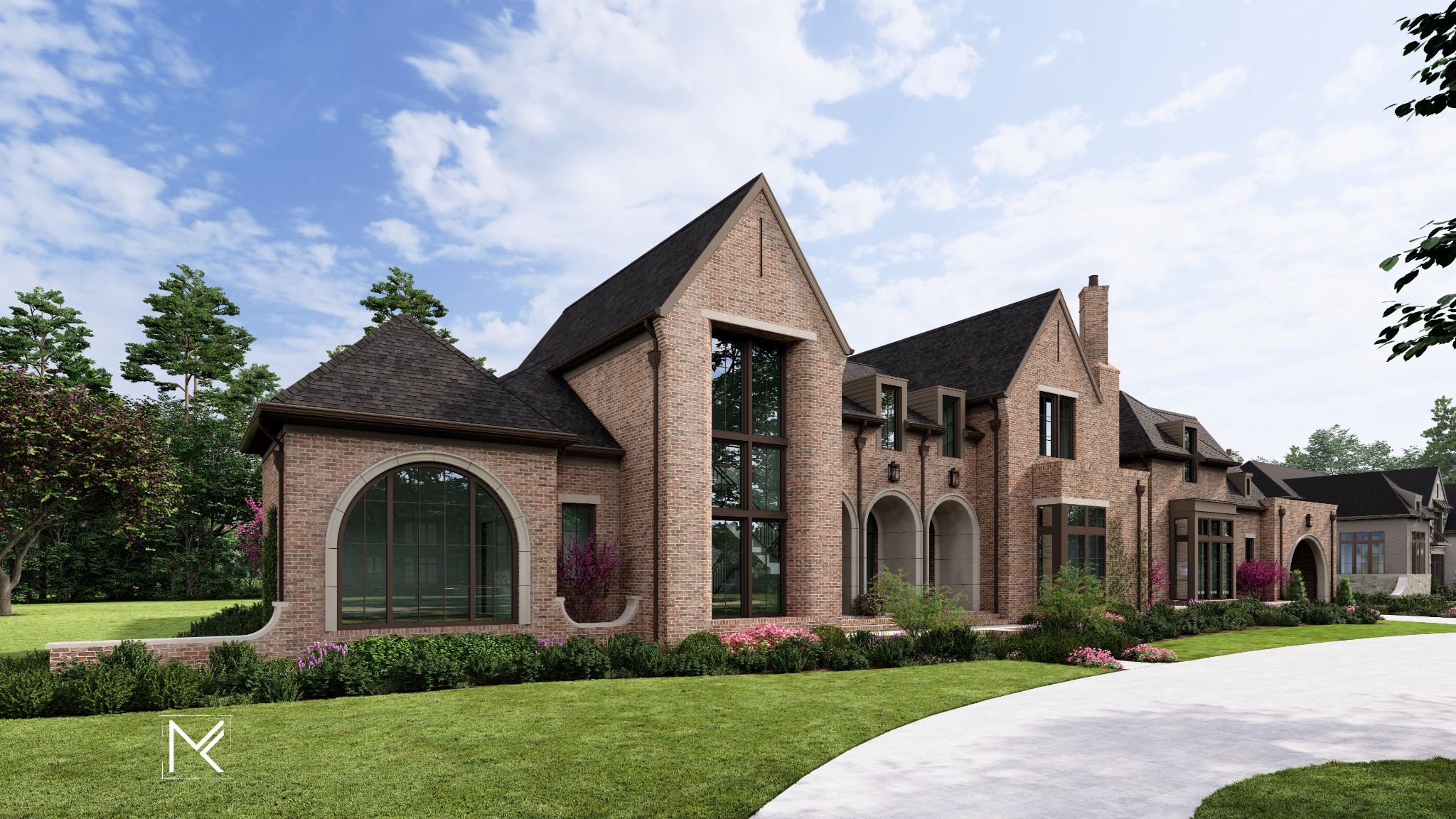 5218 Meadow Lake Road Brentwood, TN 37027 - Photo 17 of 33 a front view of a house with garden