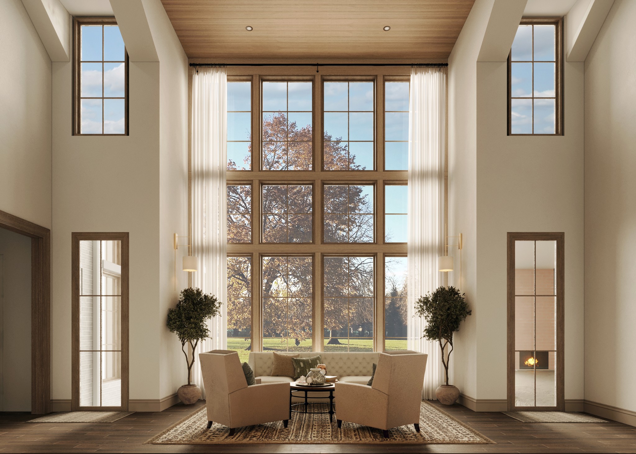 5218 Meadow Lake Road Brentwood, TN 37027 - Photo 6 of 33 a dining room with furniture and large windows