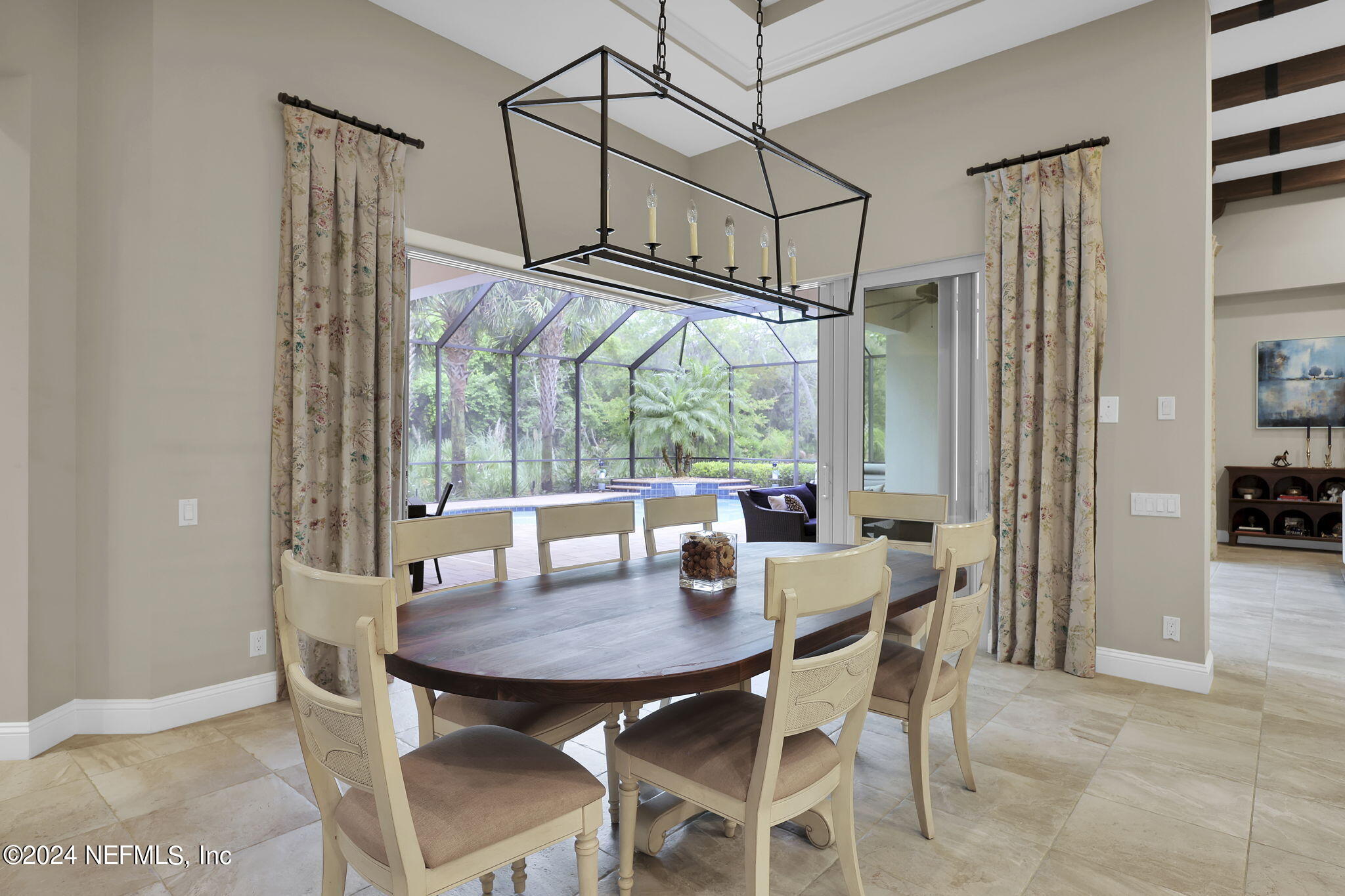 125 Senora Court St. Augustine, FL 32095 - Photo 23 of 109 a view of a dining room with furniture window and outside view