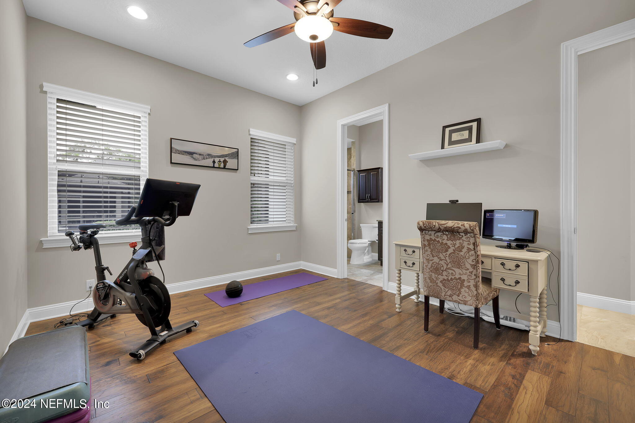 125 Senora Court St. Augustine, FL 32095 - Photo 47 of 109 a view of a workspace with furniture and a window