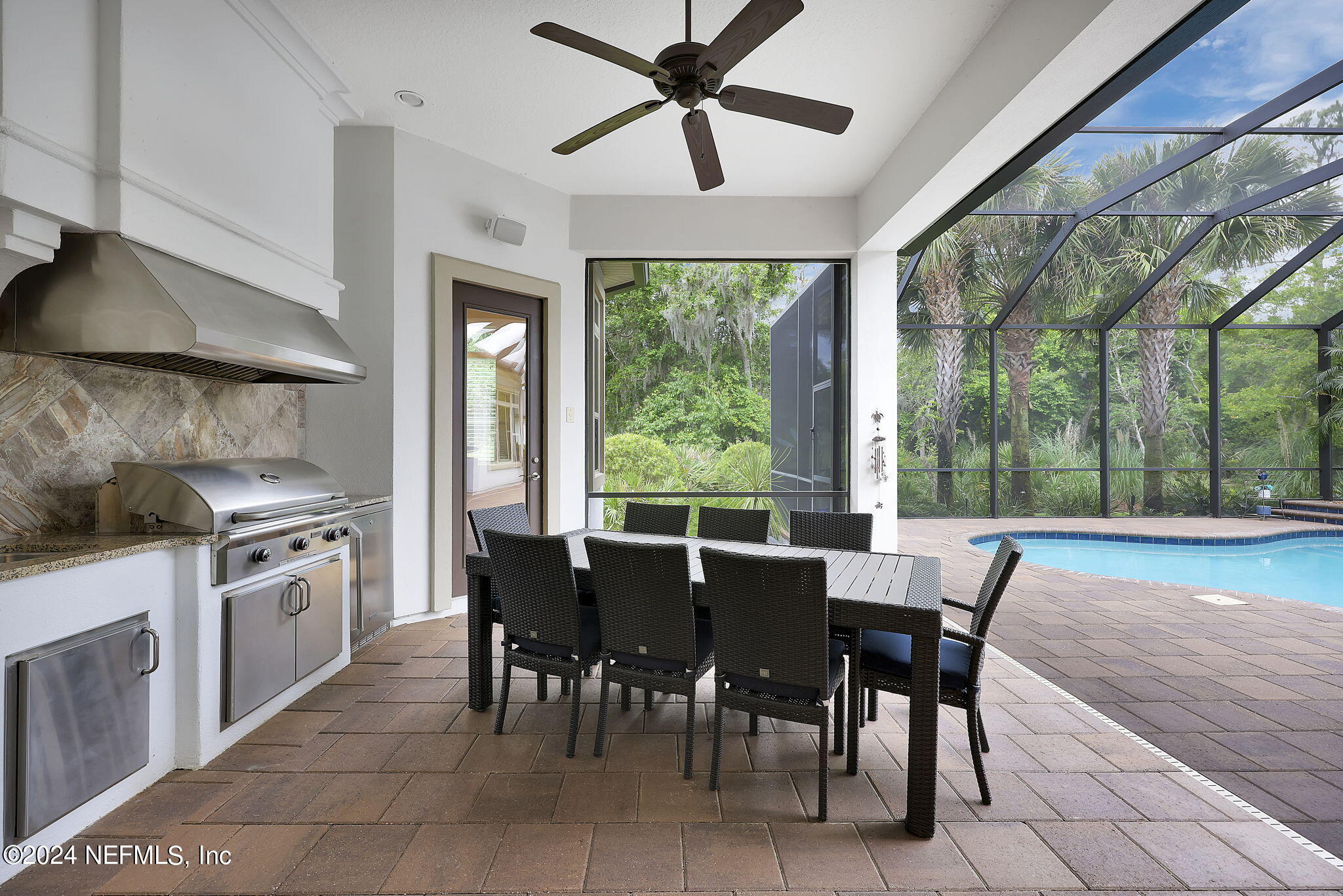 125 Senora Court St. Augustine, FL 32095 - Photo 58 of 109 a view of a dining room with furniture window and outside view