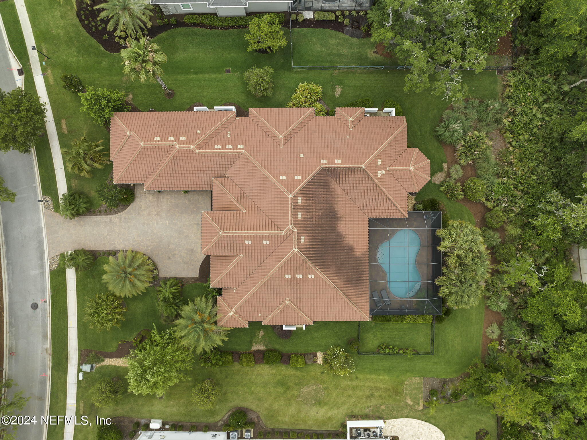 125 Senora Court St. Augustine, FL 32095 - Photo 72 of 109 an aerial view of a house with a yard