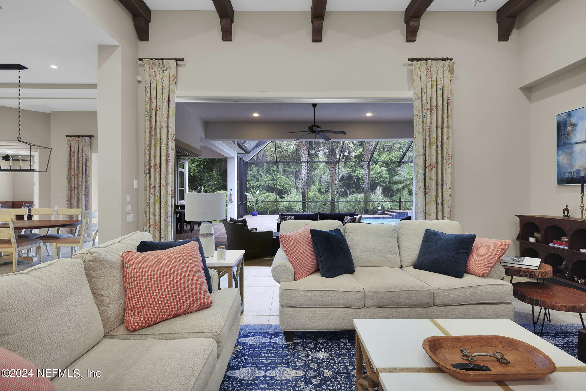 125 Senora Court St. Augustine, FL 32095 - Photo 8 of 109 a living room with furniture and a large window