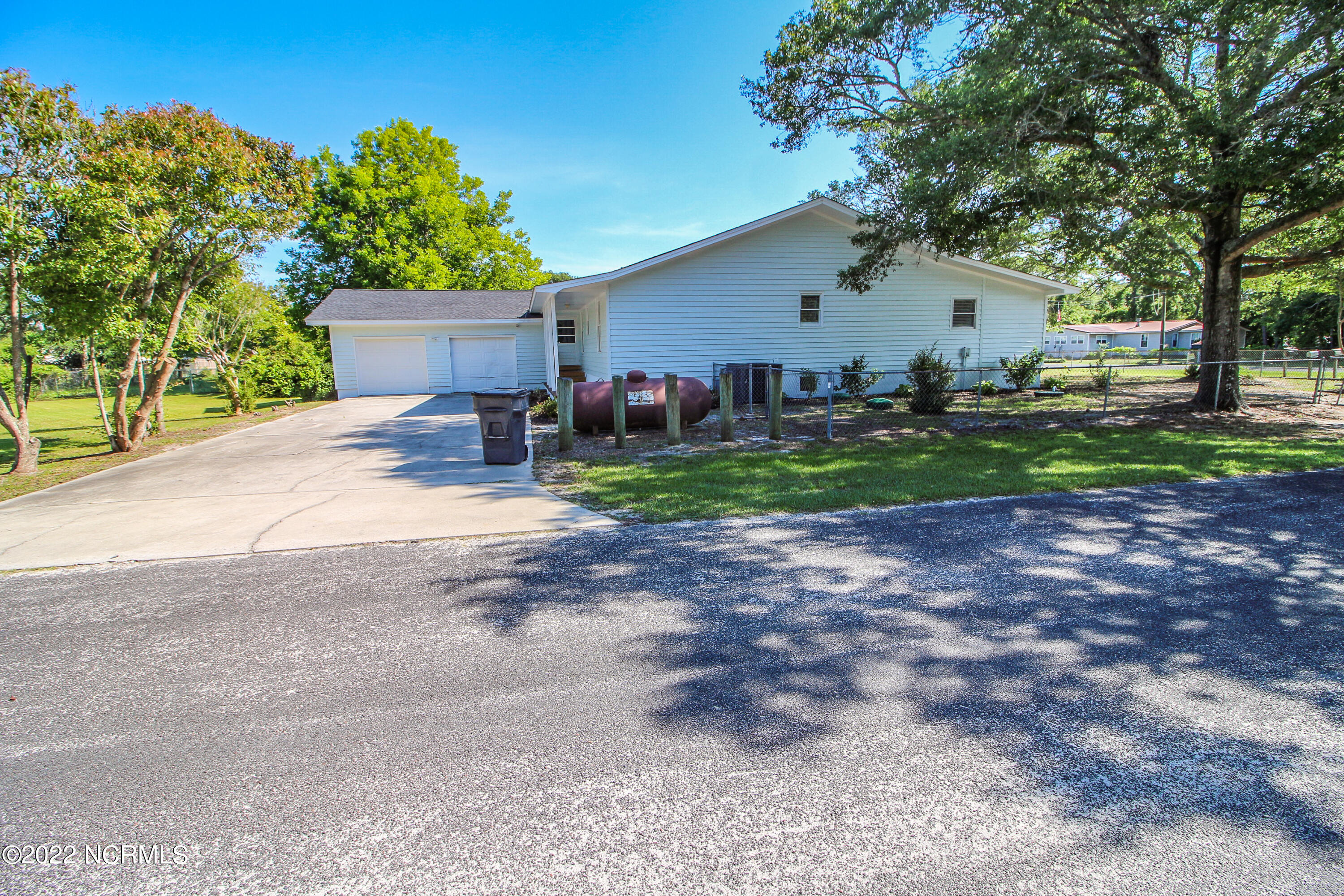 2878 Shell Landing Road Southwest Supply, NC 28462 - Photo 57 of 88 side street view of this corner lot home