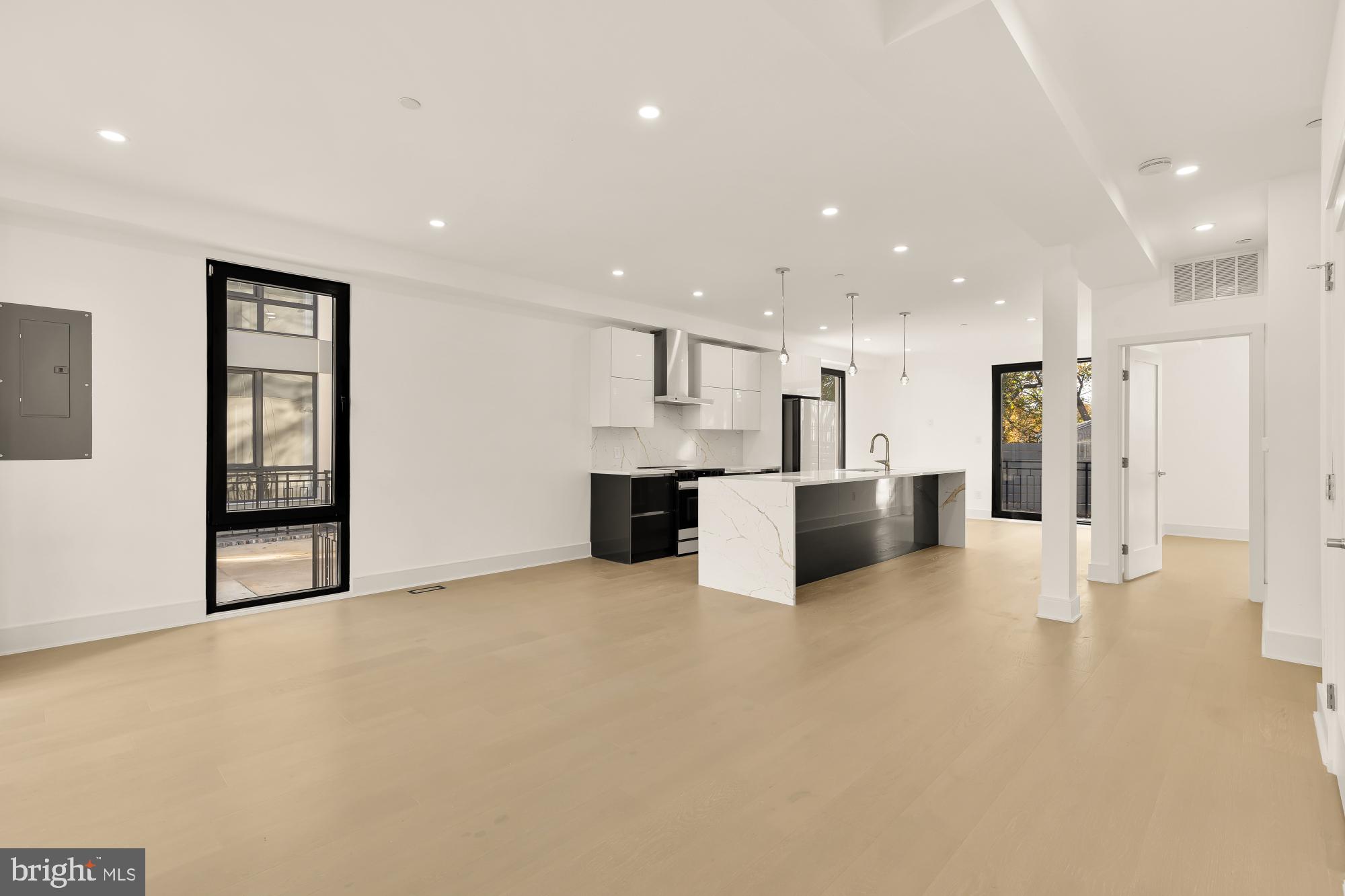 1810 Central Place Northeast, Unit 1 Washington, DC 20002 - Photo 2 of 33 a view of kitchen with refrigerator and window