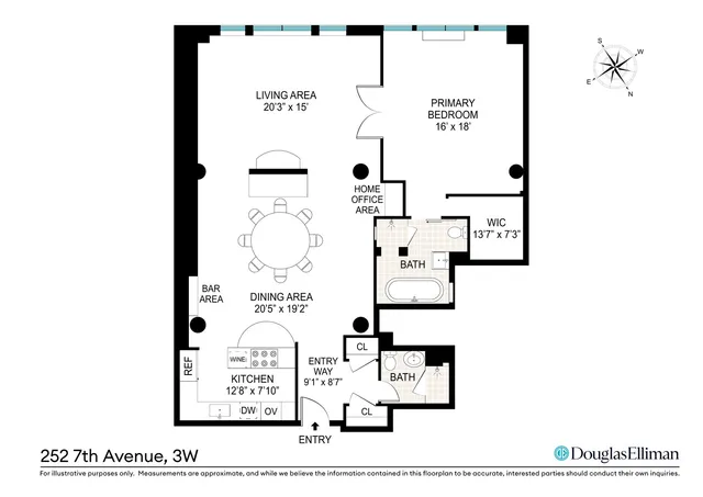 $12,000 | 252 7th Avenue, Unit 3W | Chelsea