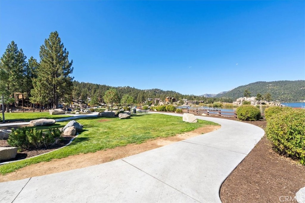 760 Blue Jay Road, Unit 48 Big Bear Lake, CA 92315 - Photo 22 of 31 a view of outdoor space yard and mountain view in back