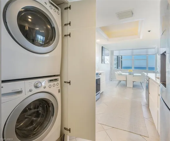 a view of a swimming pool and a yard