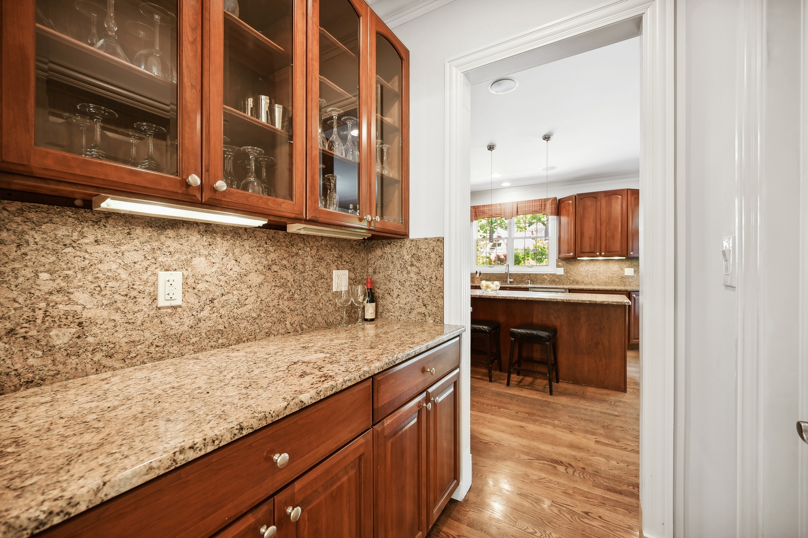 1622 Brandon Road Glenview, IL 60025 - Photo 9 of 31 a kitchen with a sink and cabinets