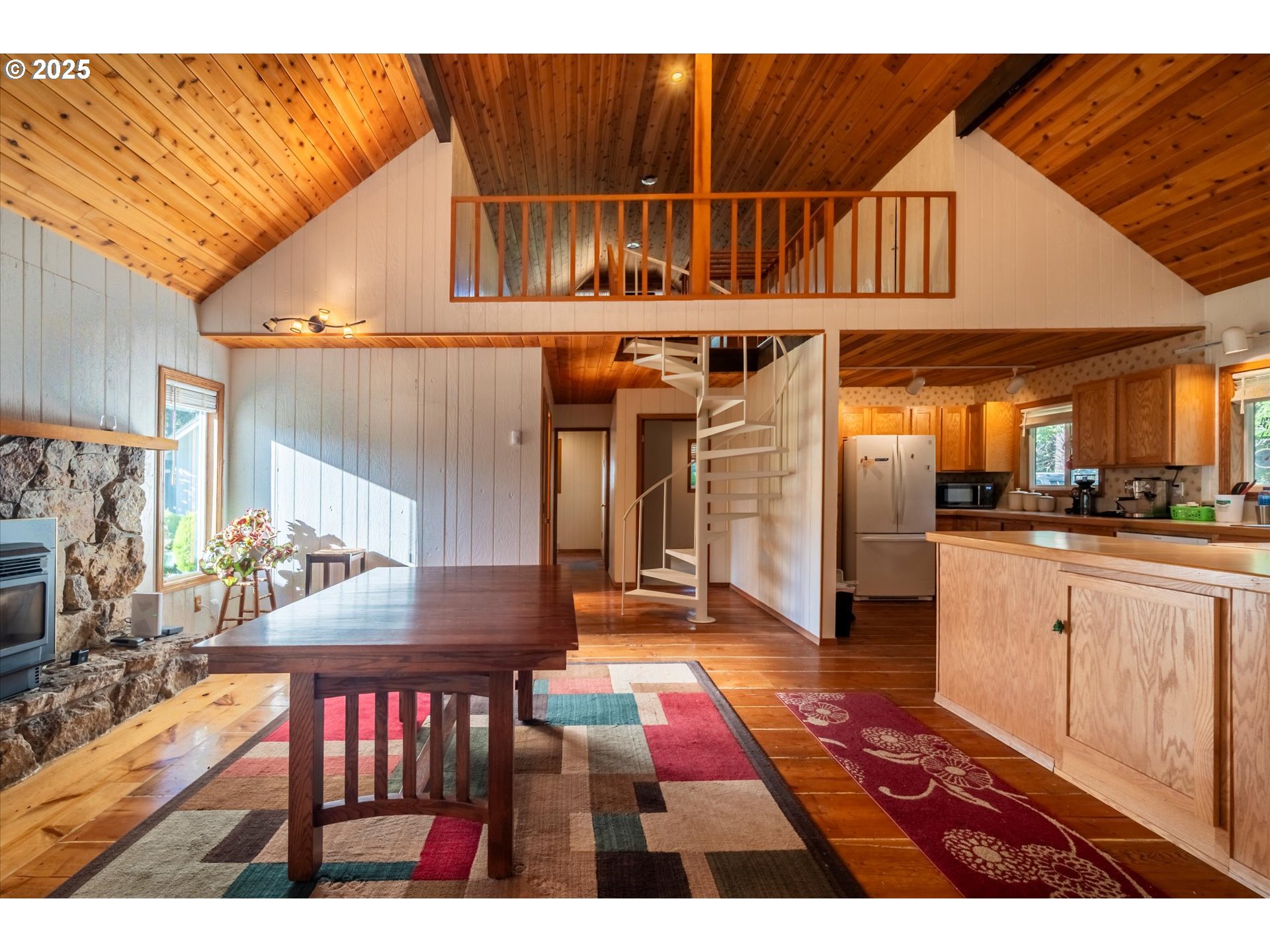 54177 Morrison Road Bandon, OR 97411 - Photo 12 of 47 a view of entryway and hall with wooden floor
