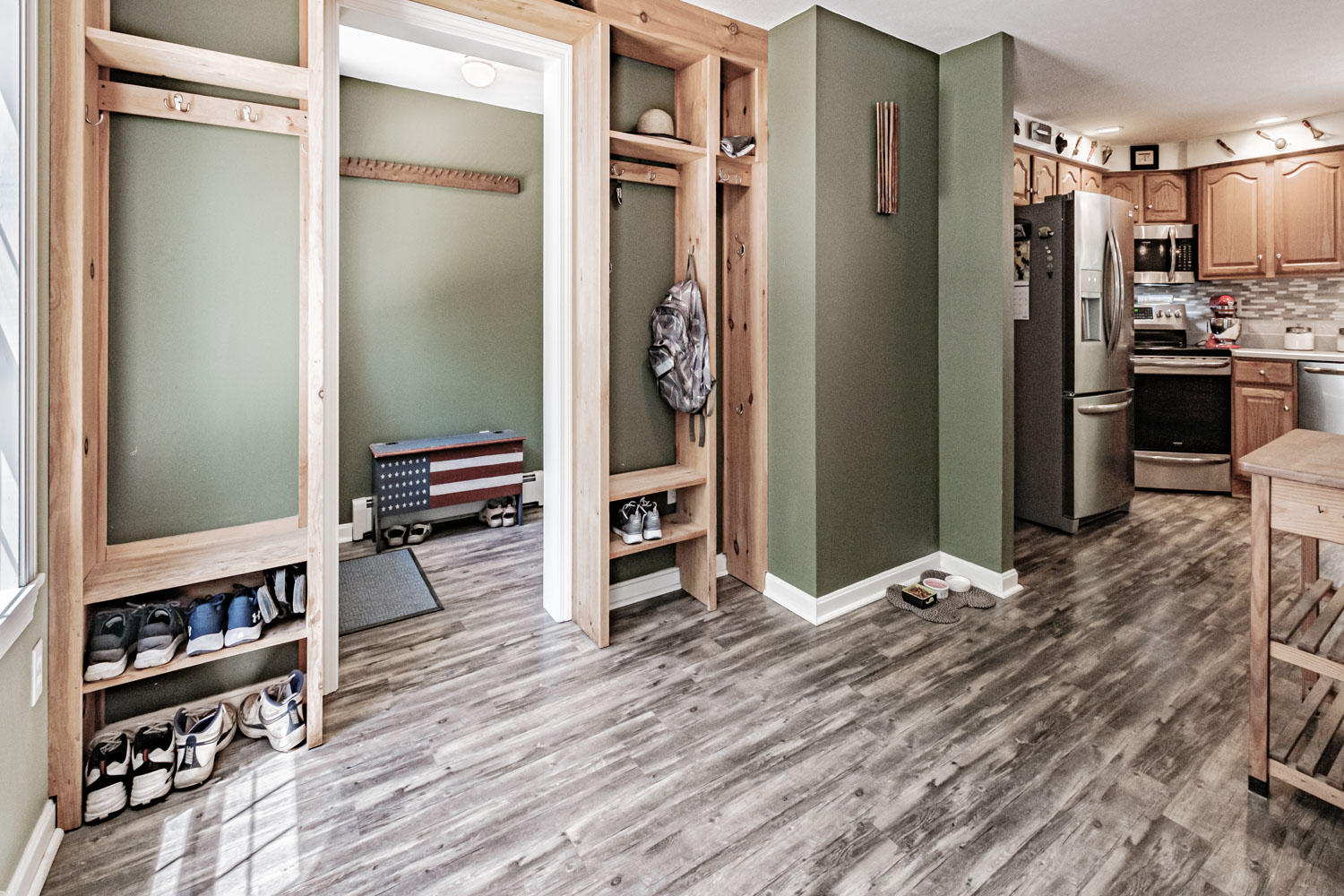 710 Goodwins Mills Road Dayton, ME 04005 - Photo 28 of 97 mudroom built in