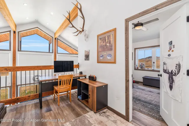 a view of storage and utility room