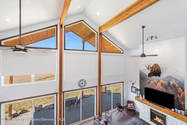 a view of an ocean and beach