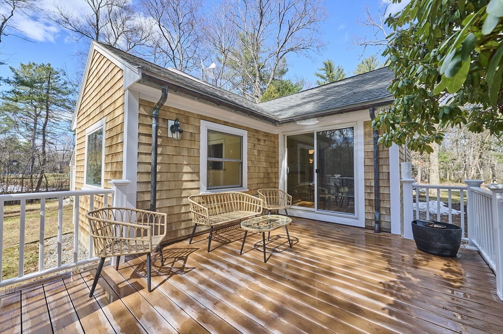42 Troutbrook Road Dover, MA 02030 - Photo 8 of 36 a view of a house with backyard and sitting area