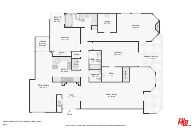 $4,995 | 14290 Dickens Street, Unit 204, Sherman Oaks, CA 91423