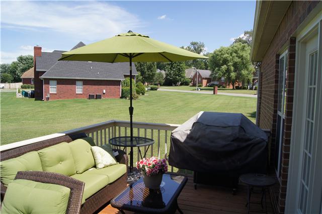 233 Savannah Ridge Murfreesboro, TN 37127 - Photo 13 of 20 Nice deck with view of the yard, tons of space for the kids and pets to run and play