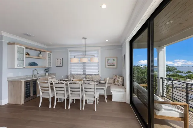a bedroom with furniture and white walls