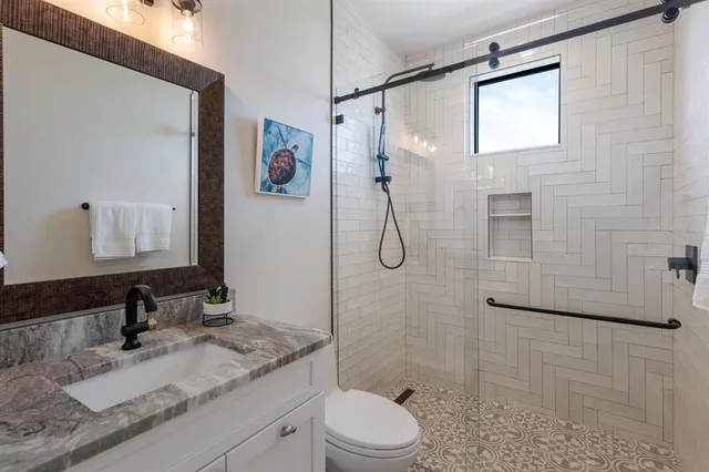 a view of a house with swimming pool patio and a yard