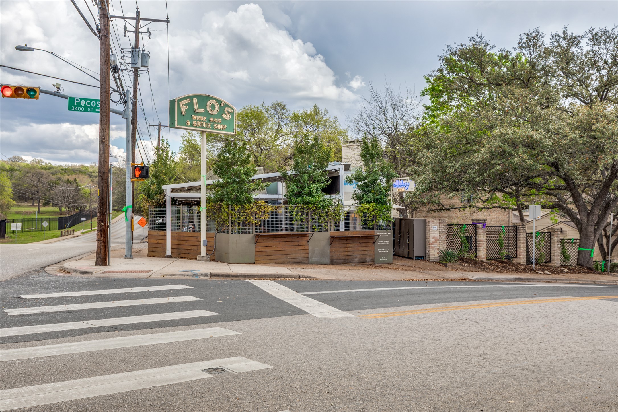 3201 Pecos Street, Unit 1 Austin, TX 78703 - Photo 25 of 25 Flo's Wine Bar, All Day Pizza and Lone Man Coffee just down the street!
