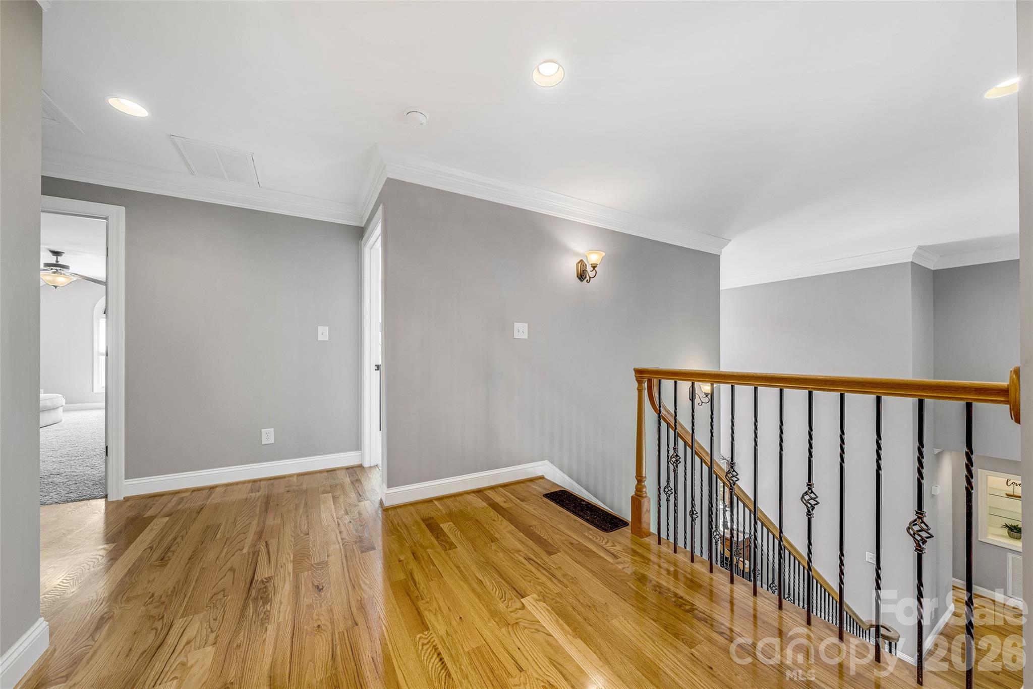 5873 Bakers Point Hickory, NC 28602 - Photo 26 of 48 a view of empty room with wooden floor