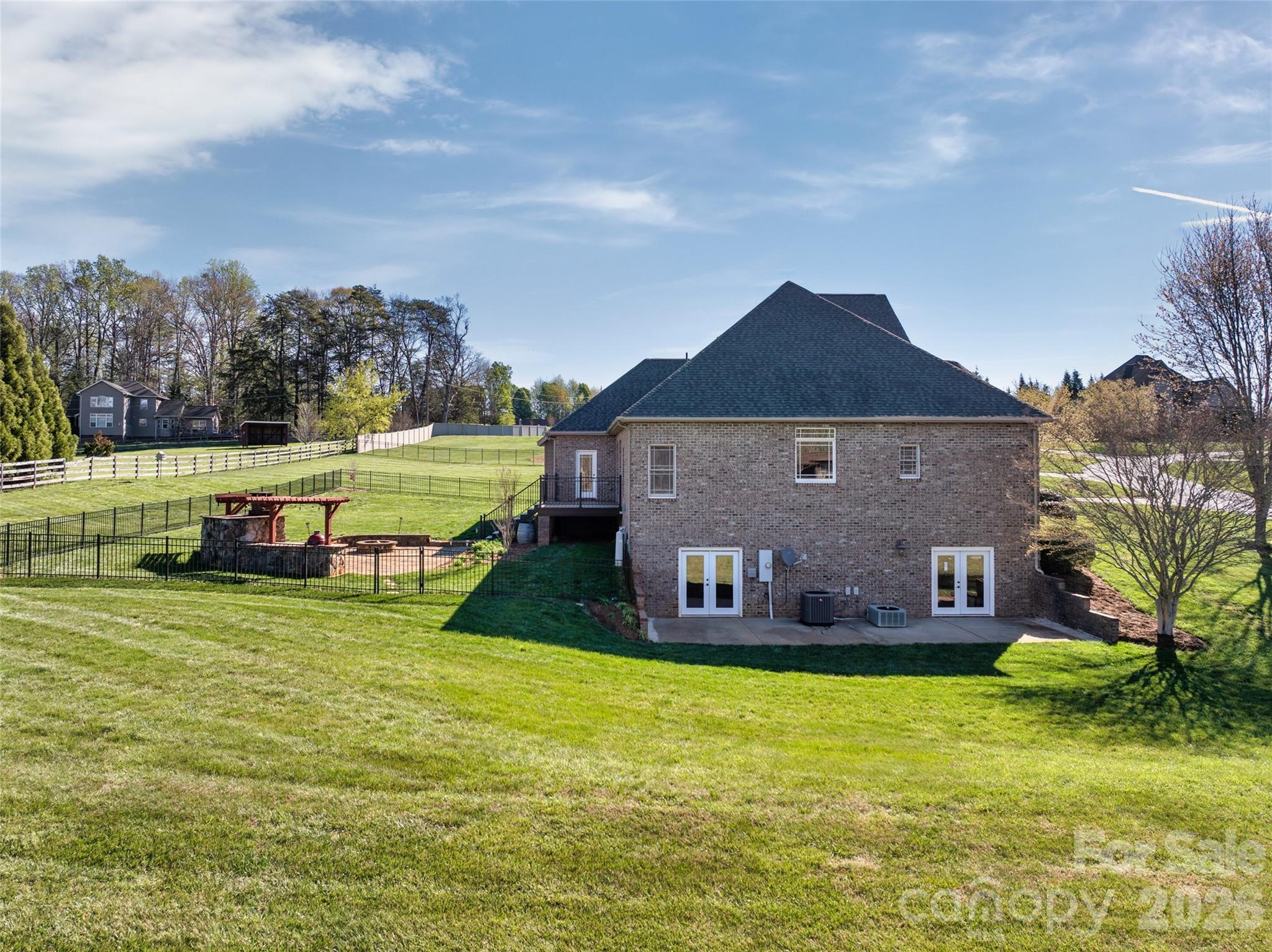 5873 Bakers Point Hickory, NC 28602 - Photo 46 of 48 a aerial view of a house with garden