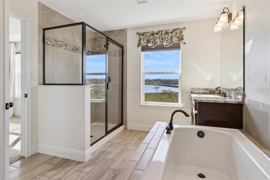 9009 Palm Key Avenue Oldsmar, FL 34677 - Photo 17 of 43 a bathroom with a tub a sink and a window